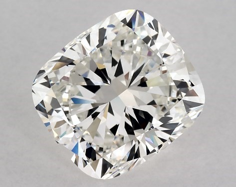 GIA 4.00 Carat H-VVS2 Very Good Cut Cushion Modified Diamond
